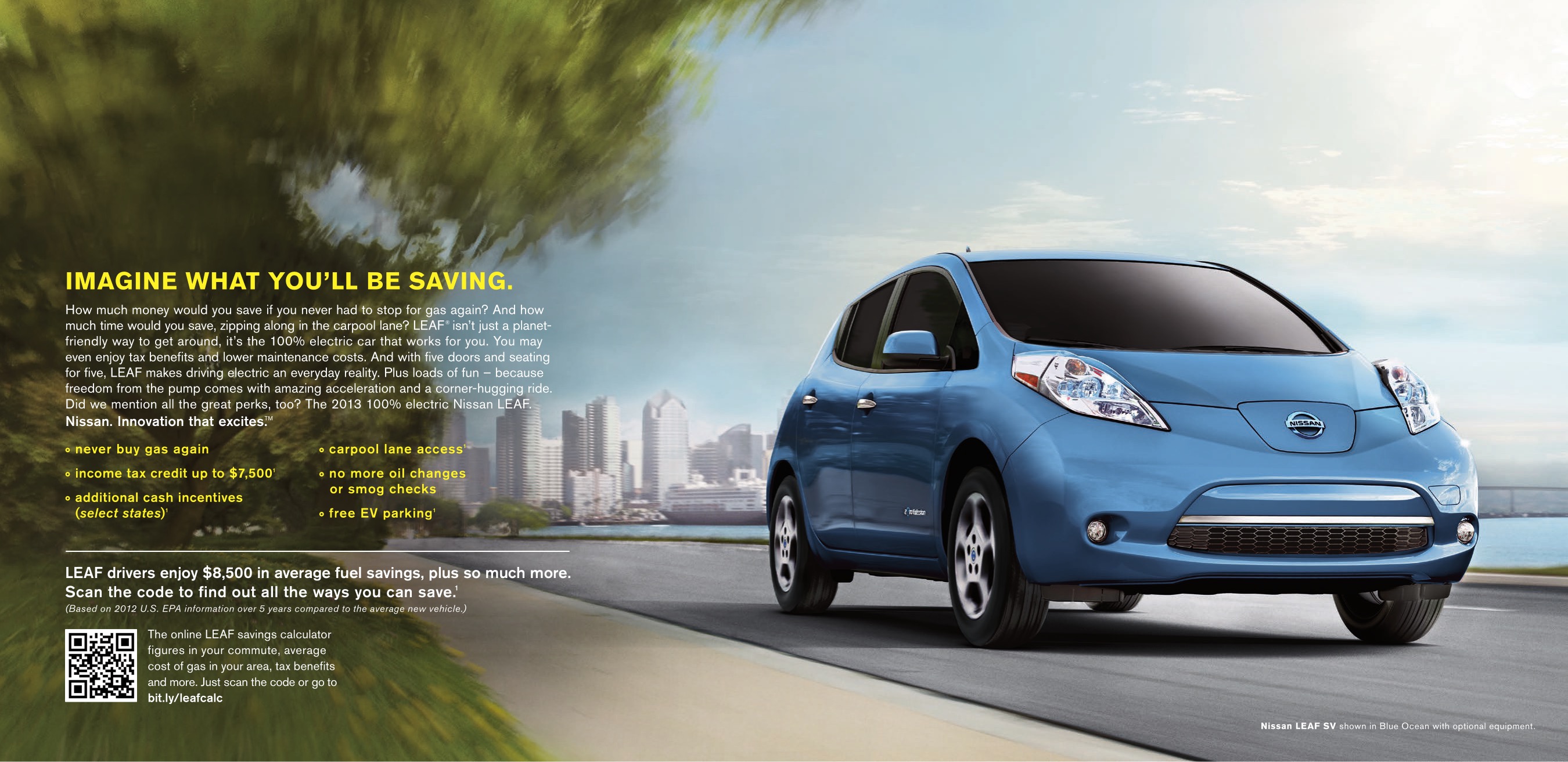 2013 Nissan Leaf Brochure Page 4